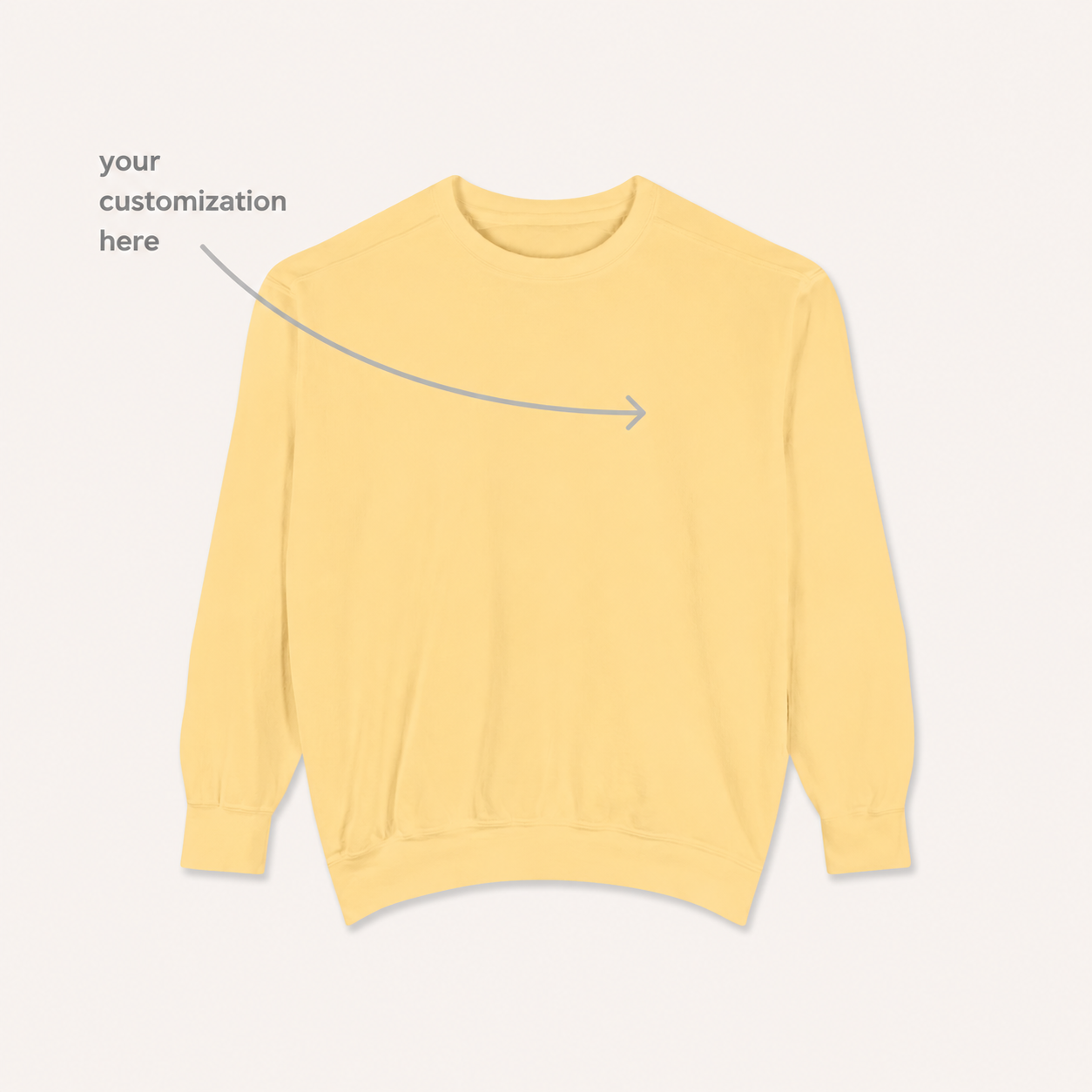 The Custom Crewneck