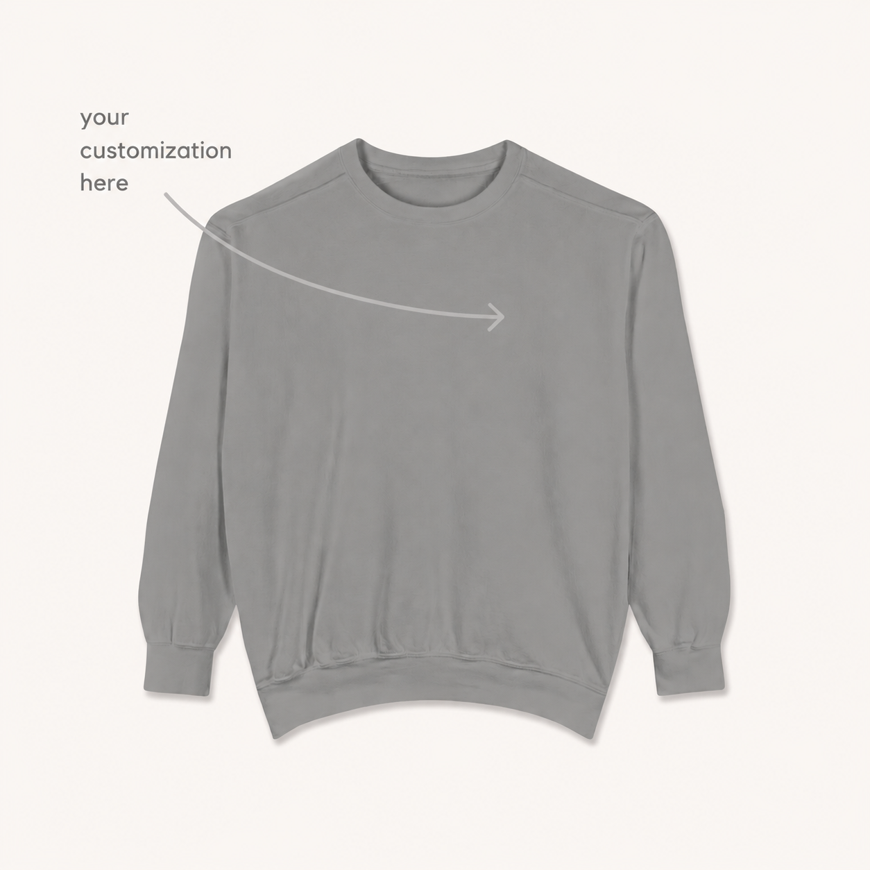 The Custom Crewneck