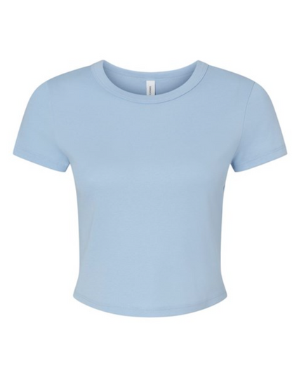 Custom Micro Rib Baby Tee