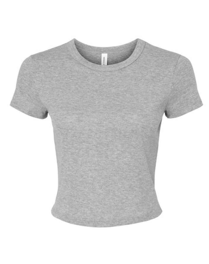 Custom Micro Rib Baby Tee