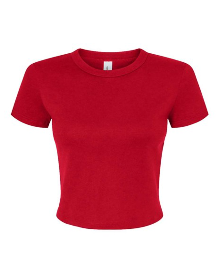 Custom Micro Rib Baby Tee